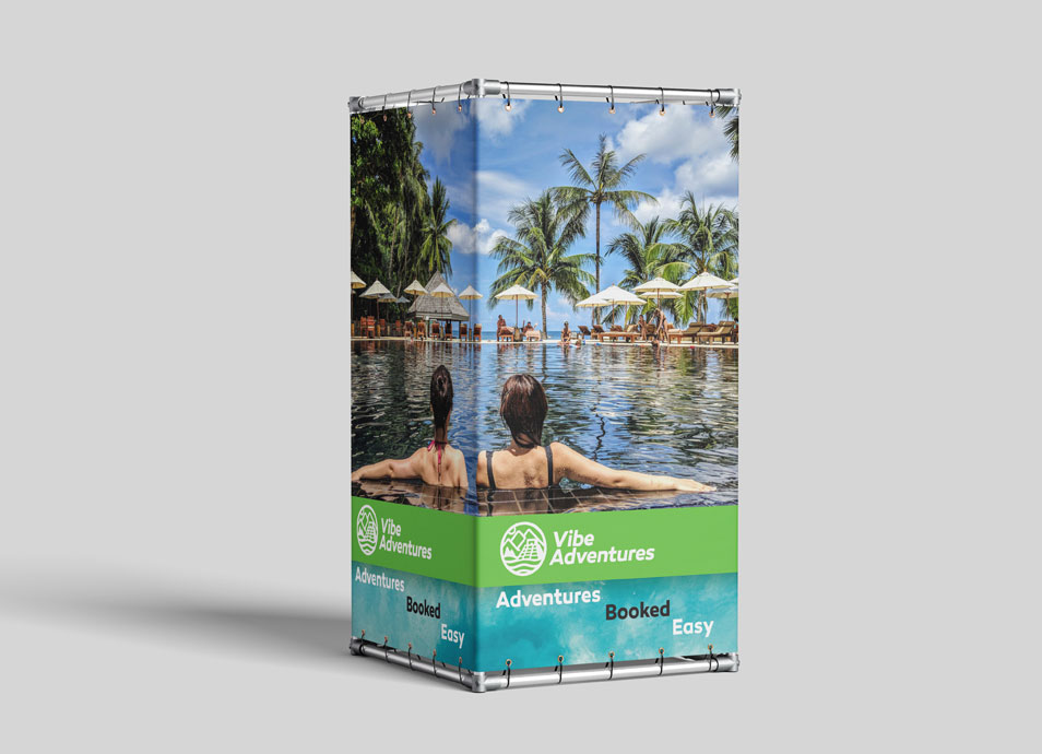 Vibe Adventures — Display promocional