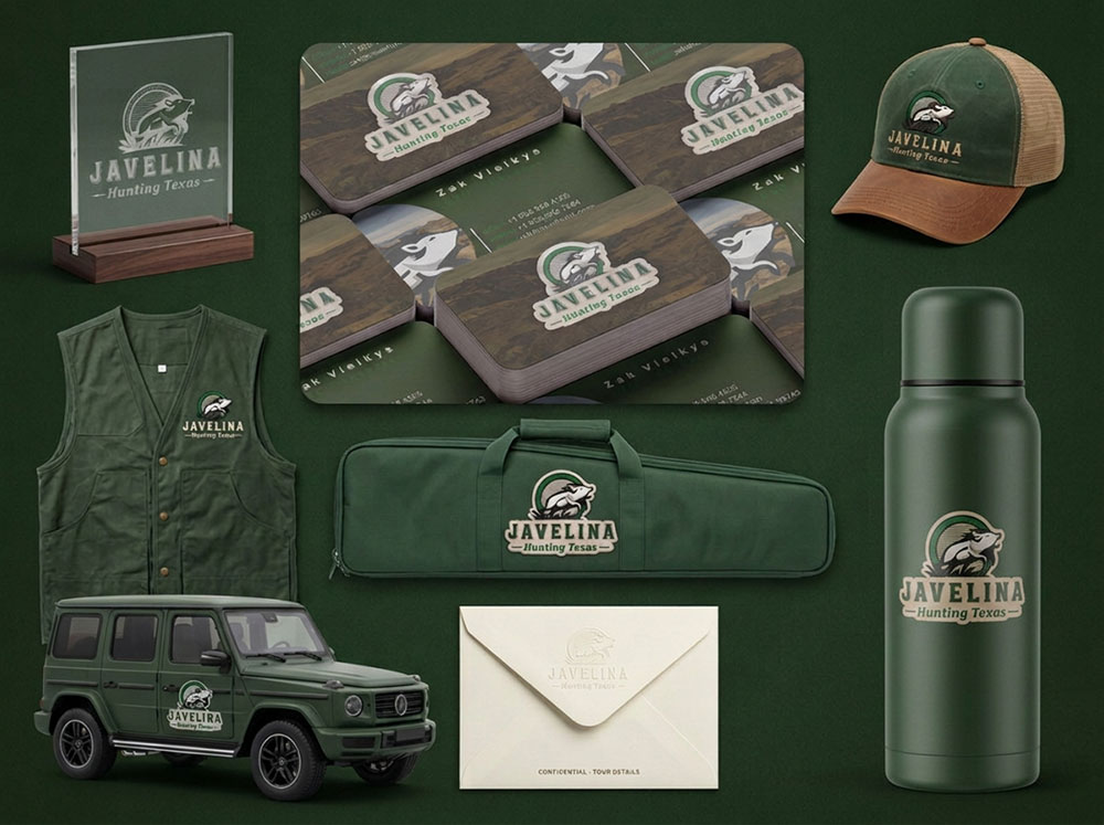 Javelina Hunting Texas — Logo & Branding