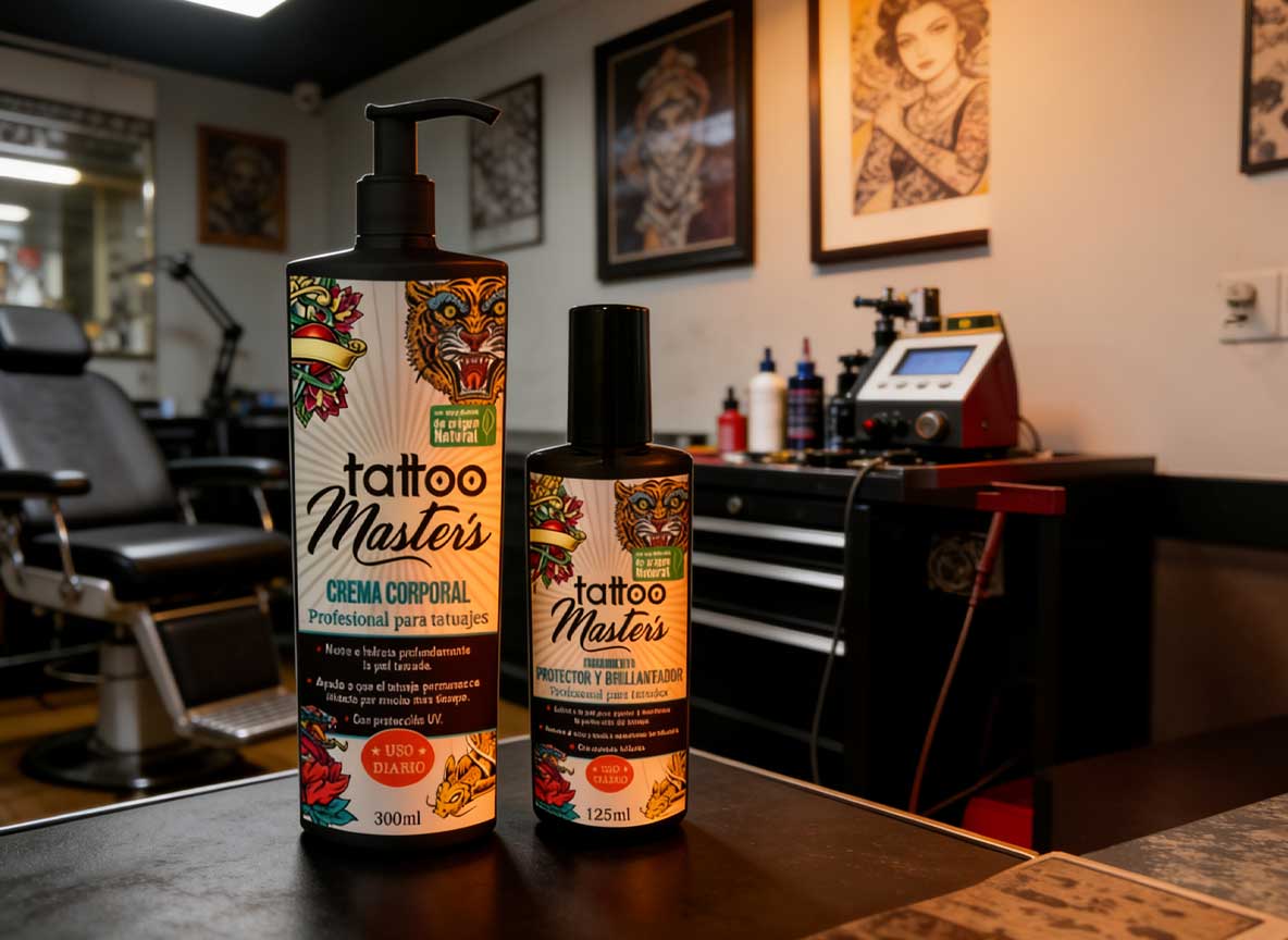 Tattoo Master's — Línea de productos para tatuajes
