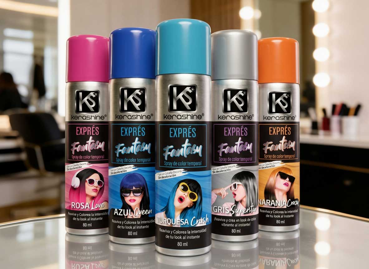 Express Fantasy — Sprays de color temporal
