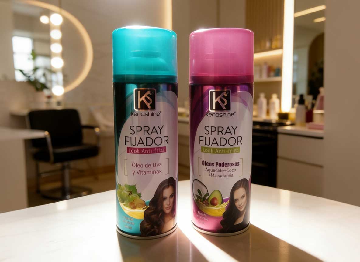 Spray Fijador — Diseño de línea