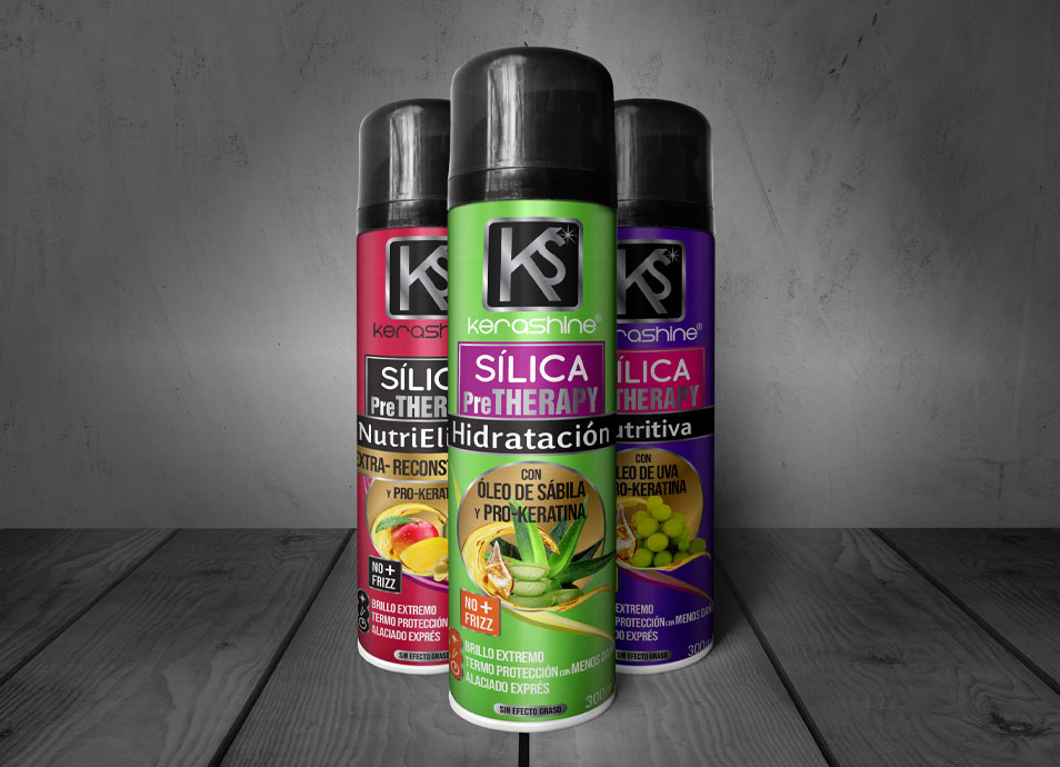 Sílica Spray Kerashine — Línea de sílicas en spray