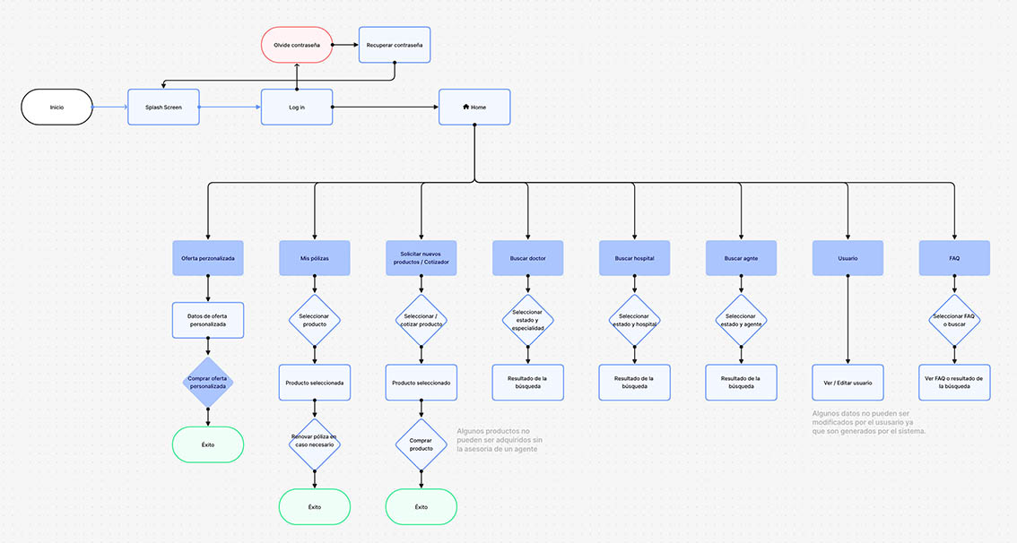 AMIS — User flow